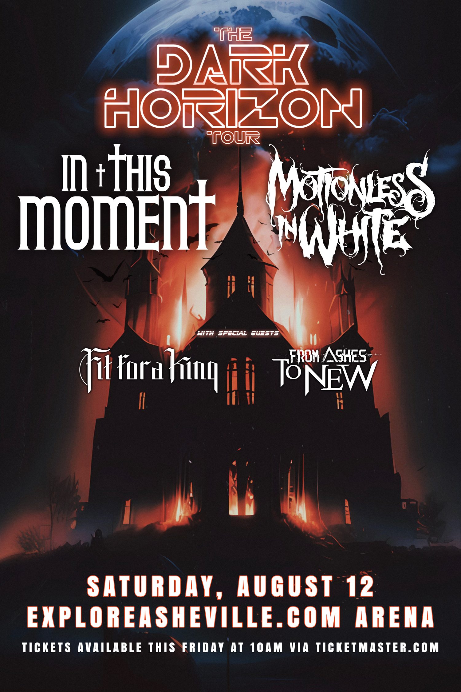 In This Moment & Motionless In White The Dark Horizon Tour HCCA